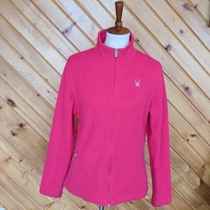 Spyder full zip jacket pink